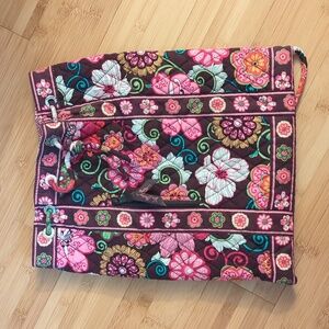 Vera Bradley Mod Floral Pink Drawstring Backpack